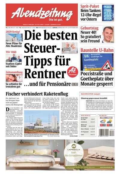 Abendzeitung München 2026-03-27
