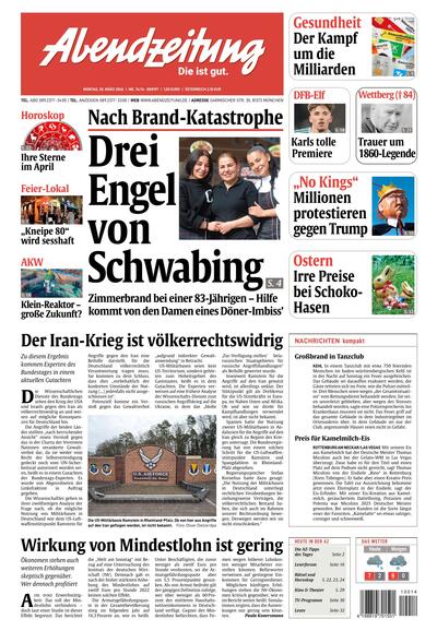 Abendzeitung München 2026-03-30