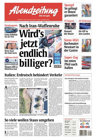 Abendzeitung München 2026-04-09