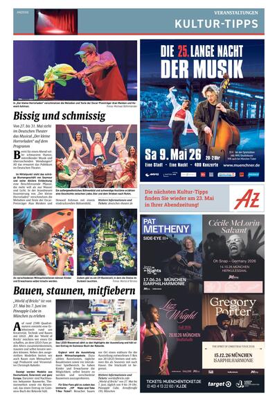 Kultur-Tipps 2026-04-25