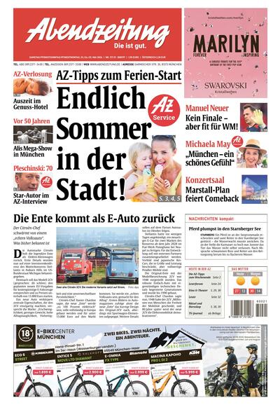 Abendzeitung München 2026-05-23