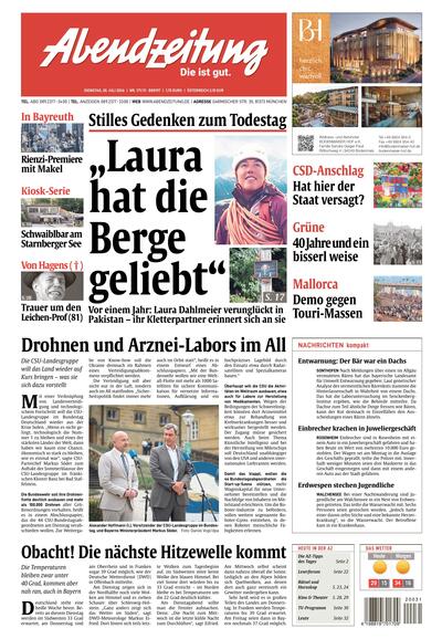 Abendzeitung München 2026-07-28