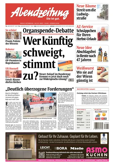 Abendzeitung München 2026-09-25