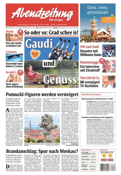 Abendzeitung München 2026-09-26