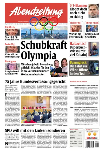 Abendzeitung München 2026-09-28